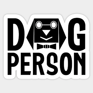 Dog Person Sticker